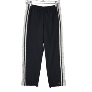 Nike Boys youth black, white truck warm up running jogger/pants size S 4-6